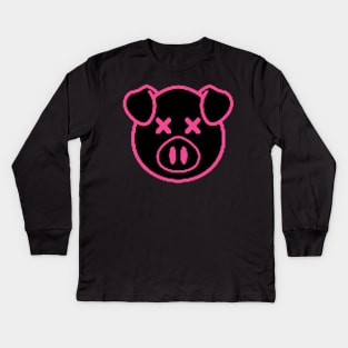 Shane Dawson New Pig Merch Jeffree Star Kids Long Sleeve T-Shirt